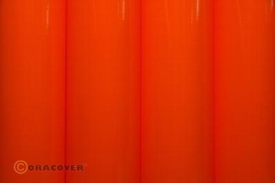 Oracover floureszierend rotorange (Breite 600 mm, 10m-Rolle)