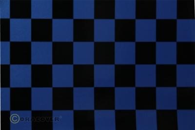 Orastick Fun3 perlmutt blau schwarz (Breite 600 mm, 10m Rolle)