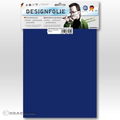 Designfolie royal blau (ca. A4)