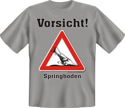 T-Shirt -Springboden- (S)