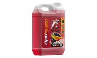 Optimix Fuel 16% Nitro, 18% Klotz Synthetic Öl, geeignet für Heli (5L)