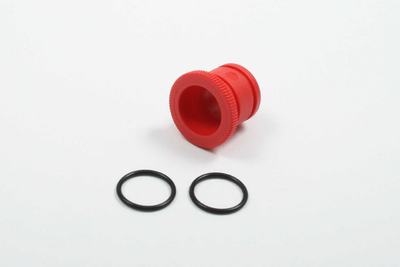 Vergaser-Reduzierung 8mm (rot) mit O-Ring