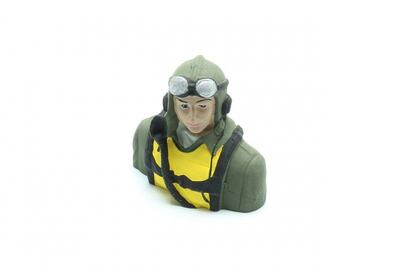 Pilotenpuppe WWII Allianz H=65mm