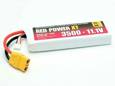 LiPo Akku RED POWER XT 3500 - 11,1V