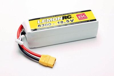 LiPo Akku LEMONRC 6300 - 18.5V (35C)