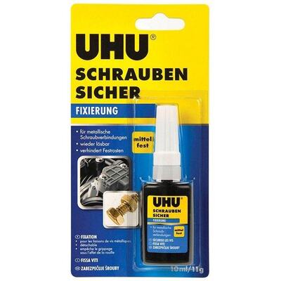 Uhu Schraubensicher Spezialkleber mittelfest / 11 Gramm