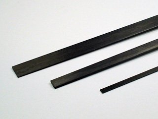 Kohlefaser Leiste 3.0 x 0.5 mm, 1m (1 Stück