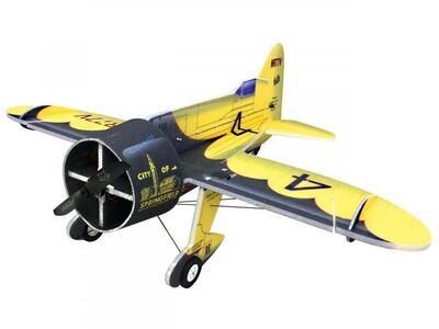 RC Flugzeug Gee Bee (gelb) / 800 mm