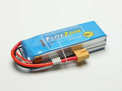 LiPo Akku FliteZone 2200 - 11,1V + XT60