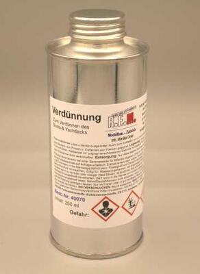 Verdünnung/Bootslack (250 ml)