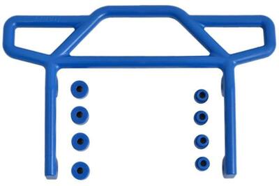 Bumper Rear Blue Rustler 2WD