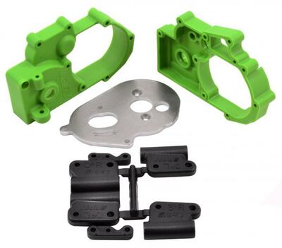 Gearbox Case w/ Mounts Green Bandit, Rustler, Stampede,Slash