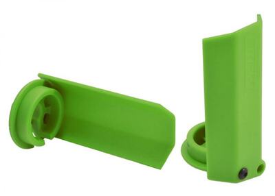 Shock Shaft Guards Green (2) X-Maxx