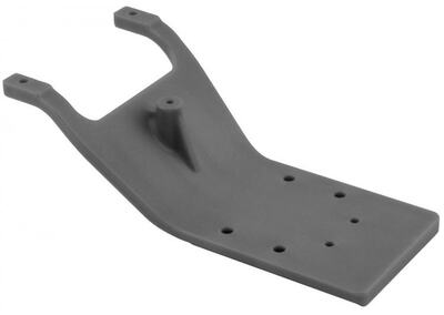 Skid Plate Rear Grey Slash 2WD