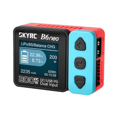 B6neo Ladegerät LiPo 1-6s 10A 200W