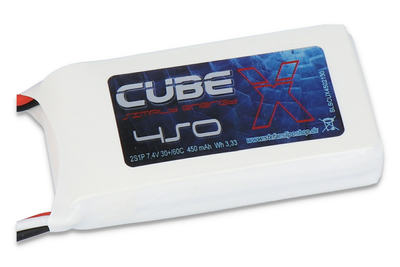 X-Cube 450mAh 2S1P 7,4V 30C/60C