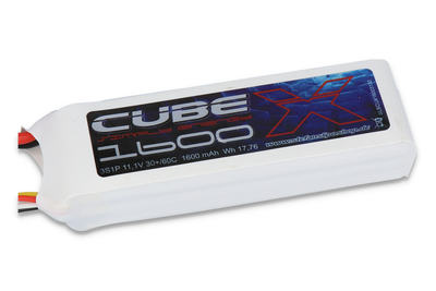 X-Cube 1600mAh 3S1P 11,1V 30C/60C