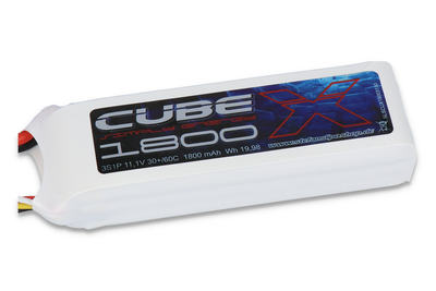 X-Cube 1800mAh 3S1P 11,1V 30C/60C