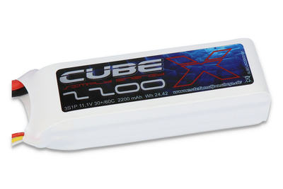 X-Cube 2200mAh 3S1P 11,1V 30C/60C