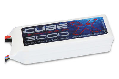 X-Cube 3000mAh 6S1P 22,2V 30C/60C