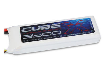 X-Cube 3600mAh 3S1P 11,1V 30C/60C