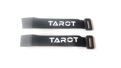 Tarot 450 Klettband mit Tarot Logo ca. 210mm x 16mm (2 Stück)