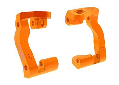 Aluminium Caster Blocks (C-Hubs) orange für Mini Maxx