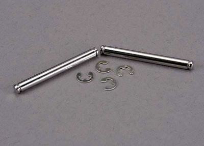 Querlenkersifte 31,5mm (2) hart verchromt, E-clips (4)