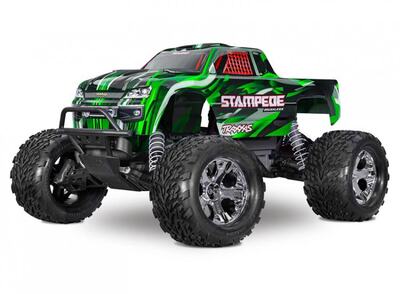 Stampede 2WD 1/10 RTR TQ BL-2s HD (ohne Akku und Lader) grün