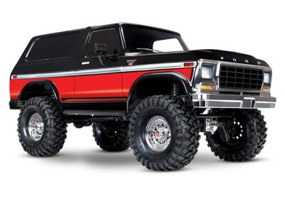 TRX-4 Ford Bronco Ranger XLT Crawler RTR Clipless (Rot) (ohne Akku/Lader)