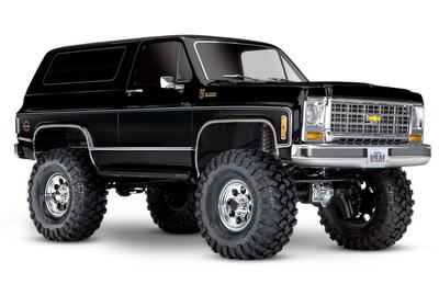 TRX-4 Chevy Blazer 1979 1/10 RTR Clipless Schwarz (ohne Akku/Lader)