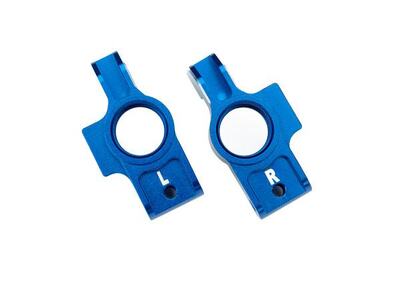 Carriers Stub Axle Alu Blue (Pair) 4-Tec