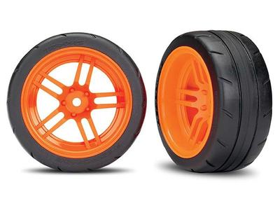 Komplettrad, 1,9", Response / Split-Spoke orange hinten (Ford GT) (2 Stück)
