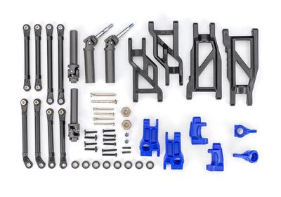 2WD Extreme Heavy Duty Upgrade Kit (blau) für Stampede, Rustler, Bigfoot