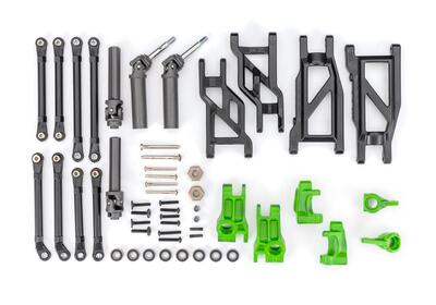 2WD Extreme Heavy Duty Upgrade Kit (grün) für Stampede, Rustler, Bigfoot