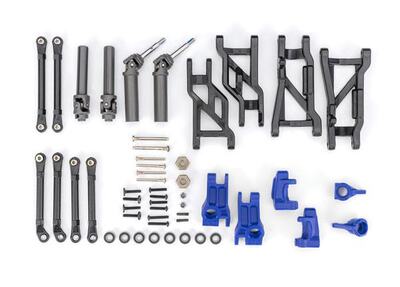 2WD Extreme Heavy Duty Upgrade Kit (blau) für Raptor, Slash, Slash Mod