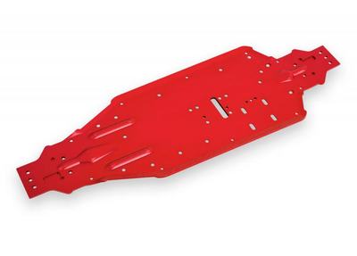 Chassis Alu (rot-Anodized) Sledge
