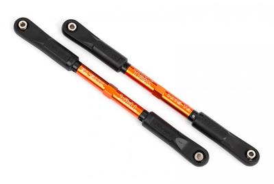 Camber Links hinten Alu orange (2) Sledge