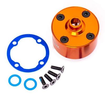 Differential-Gehäuse Alu orange Set Sledge