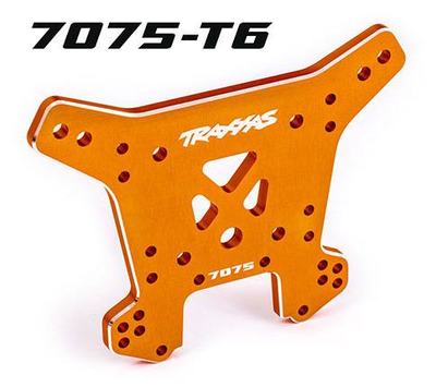 Dämpferbrücke hinten Alu HD orange Sledge