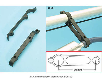 Resorohrhalter, 2teilig - 310/1