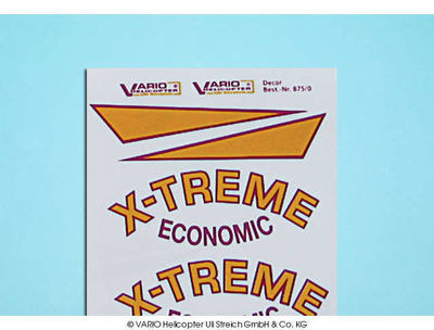 Aufkleber X-Treme economic - 875/1