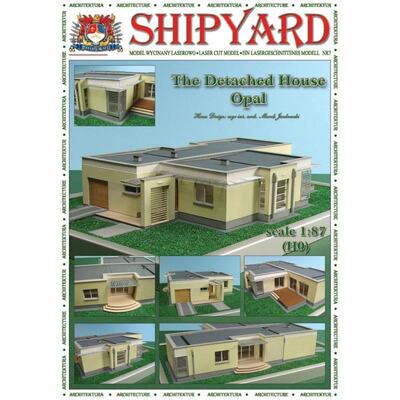 Nr 10 Detached House Opal scale 1:87 (H0)