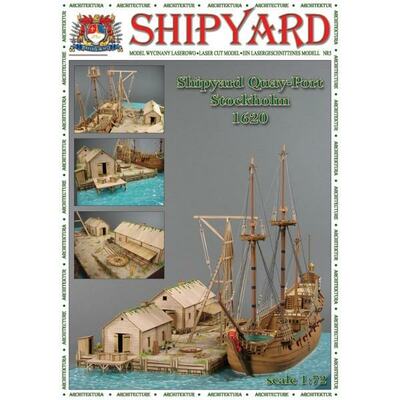 Nr 13 Shipyard Quay - Port - Stockholm 1620 scale 1:72