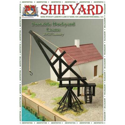 Nr 46 Portable Dockyard Crane scale 1:72