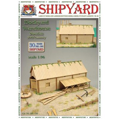 Nr 100 Dockyard warehouse - Sweden XVII Century scale 1:96