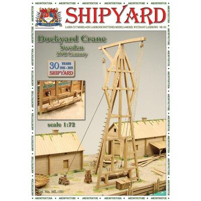 Nr 101 Dockyard  Crane - Sweden XVII Century scale 1:72