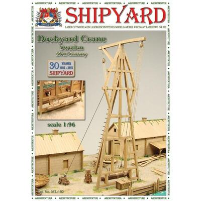 Nr 102 Dockyard  Crane - Sweden XVII Century scale 1:96