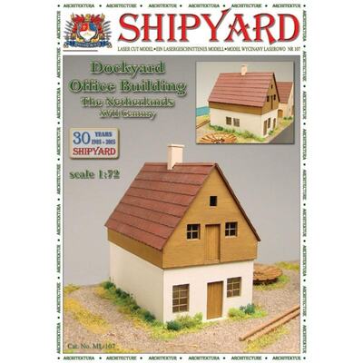 Nr 107 Dockyard Office Building - The Netherlands XVII Century scale 1:72