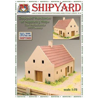 Nr 109 Dockyard warehouse of supplying ships - The Netherlands XVII Century scale 1:72